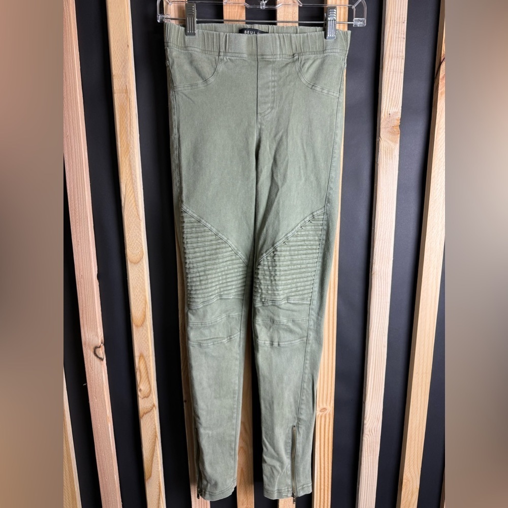 Beulah Women’s Small Olive Green Jeggings